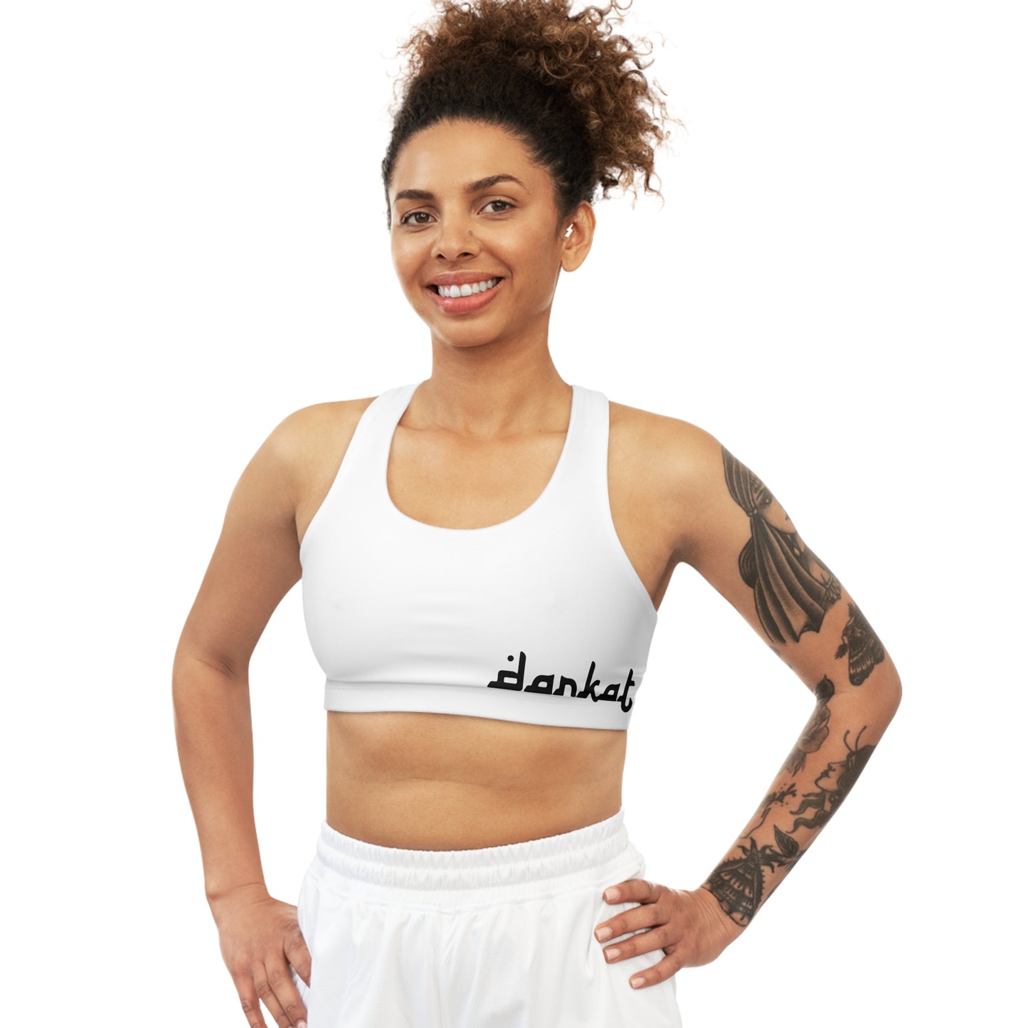 SANDSTORM SPORTS BRA | WHITE